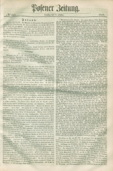 Posener Zeitung. 1848, № 242 (17 Oktober) + dod.