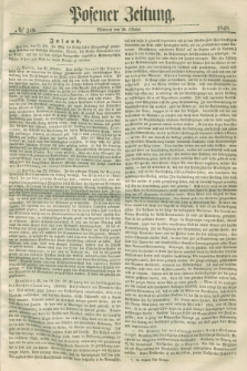 Posener Zeitung. 1848, № 249 (25 Oktober) + dod.