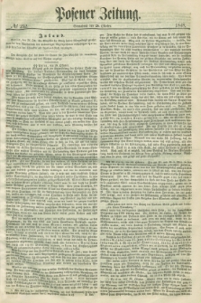 Posener Zeitung. 1848, № 252 (28 Oktober) + dod.