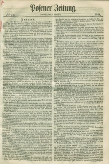 Posener Zeitung. 1848, № 256 (2 November) + dod.