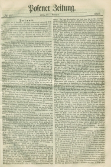 Posener Zeitung. 1848, № 257 (3 November) + dod.