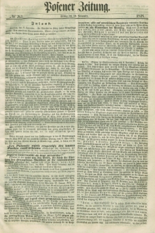 Posener Zeitung. 1848, № 263 (10 November) + dod.