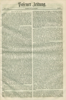 Posener Zeitung. 1848, № 271 (19 November) + dod.