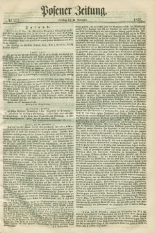 Posener Zeitung. 1848, № 272 (21 November) + dod.