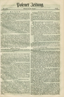 Posener Zeitung. 1848, № 273 (22 November) + dod.