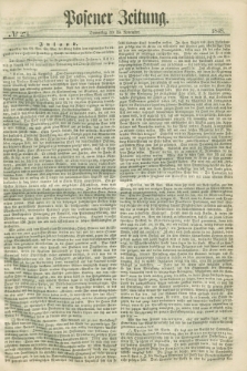 Posener Zeitung. 1848, № 274 (23 November) + dod.