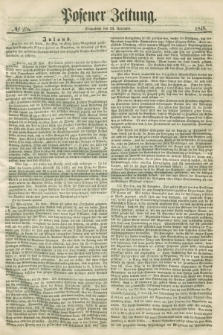 Posener Zeitung. 1848, № 276 (25 November) + dod.