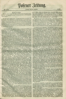Posener Zeitung. 1848, № 278 (28 November) + dod.