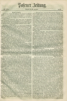 Posener Zeitung. 1848, № 279 (29 November) + dod.