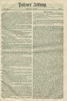 Posener Zeitung. 1848, № 281 (1 December) + dod.