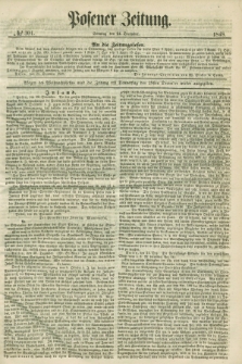 Posener Zeitung. 1848, № 301 (24 December) + dod.