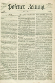 Posener Zeitung. 1849, № 7 (10 Januar)