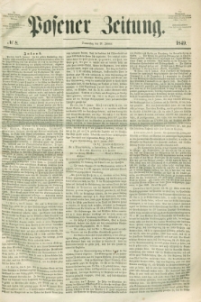 Posener Zeitung. 1849, № 8 (11 Januar)