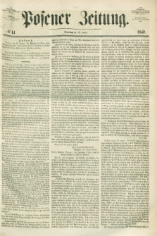 Posener Zeitung. 1849, № 14 (18 Januar)