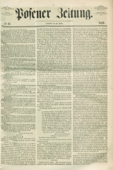 Posener Zeitung. 1849, № 16 (20 Januar)