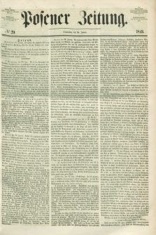 Posener Zeitung. 1849, № 20 (25 Januar)