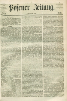 Posener Zeitung. 1849, № 21 (26 Januar)