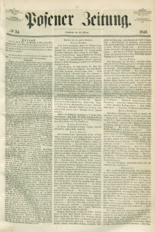 Posener Zeitung. 1849, № 34 (10 Februar)