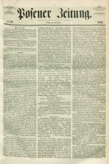 Posener Zeitung. 1849, № 36 (13 Februar)