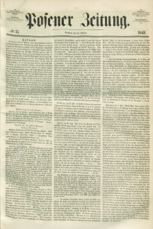 Posener Zeitung. 1849, № 37 (14 Februar)