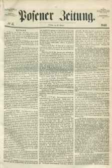 Posener Zeitung. 1849, № 47 (25 Februar)