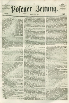 Posener Zeitung. 1849, № 61 (14 März)