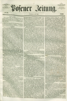 Posener Zeitung. 1849, № 98 (28 April)