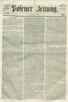 Posener Zeitung. 1849, № 103 (5 Mai)