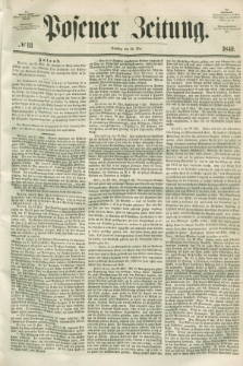 Posener Zeitung. 1849, № 111 (15 Mai)