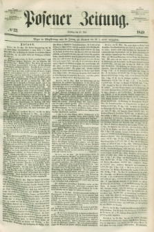 Posener Zeitung. 1849, № 121 (27 Mai)