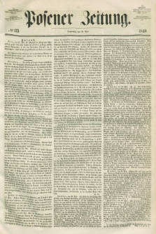 Posener Zeitung. 1849, № 123 (31 Mai)