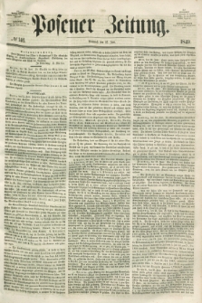 Posener Zeitung. 1849, № 146 (27 Juni)