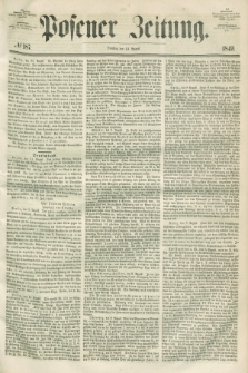 Posener Zeitung. 1849, № 187 (14 August)