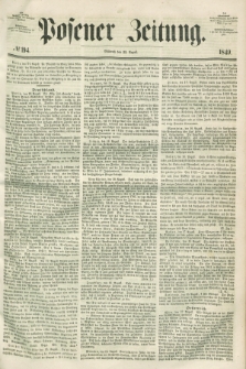 Posener Zeitung. 1849, № 194 (22 August)