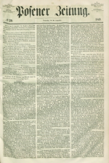 Posener Zeitung. 1849, № 219 (20 September)