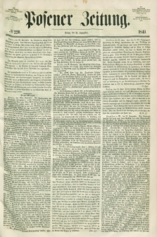 Posener Zeitung. 1849, № 220 (21 September)