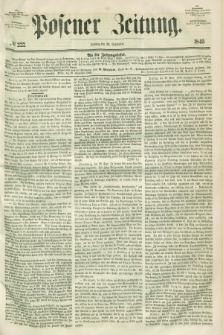 Posener Zeitung. 1849, № 222 (23 September)