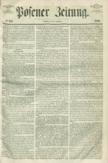 Posener Zeitung. 1849, № 225 (27 September)