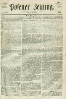 Posener Zeitung. 1849, № 228 (30 September)