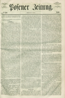 Posener Zeitung. 1849, № 230 (3 October)