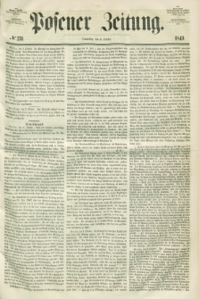 Posener Zeitung. 1849, № 231 (4 October)