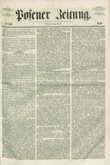 Posener Zeitung. 1849, № 248 (24 October)