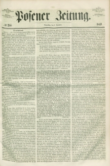 Posener Zeitung. 1849, № 255 (1 November)