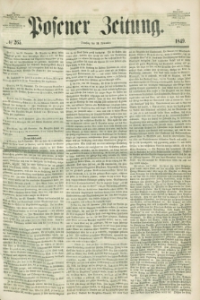 Posener Zeitung. 1849, № 265 (13 November)