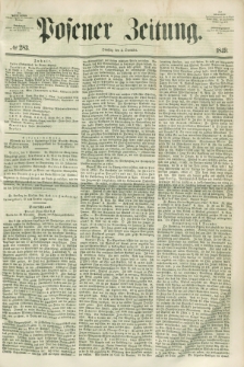 Posener Zeitung. 1849, № 283 (4 December) + dod.