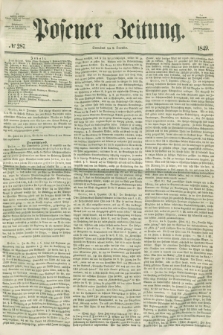 Posener Zeitung. 1849, № 287 (8 December)