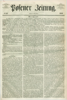 Posener Zeitung. 1850, № 48 (26 Februar)