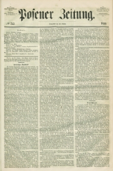 Posener Zeitung. 1850, № 245 (19 Oktober)
