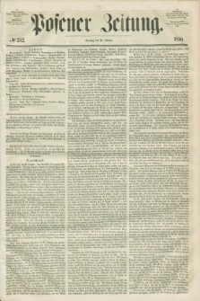 Posener Zeitung. 1850, № 252 (27 Oktober)