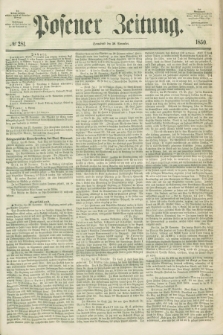Posener Zeitung. 1850, № 281 (30 November)